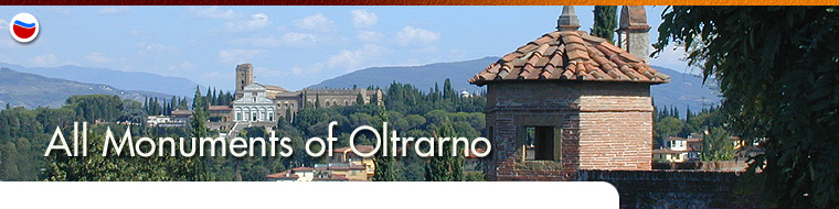 Churches, Museums, Palaces, Bridges, Towers, Parks of Florence in Oltrarno